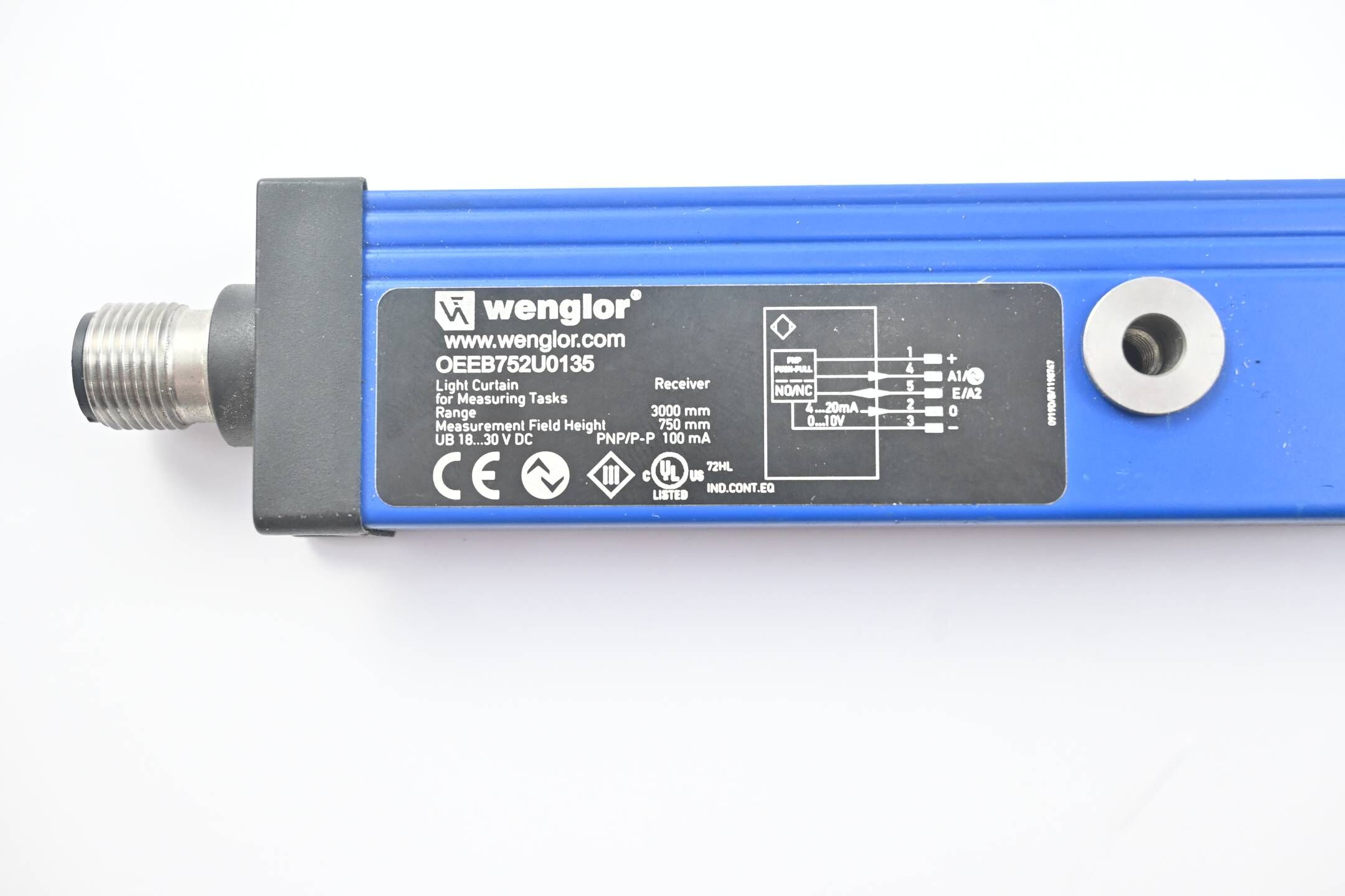 Wenglor Lichtgitter Empfänger OEEB752U0135 