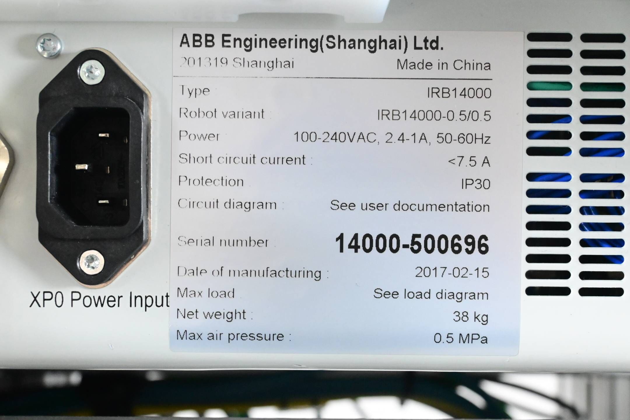 ABB Roboter YuMi IRB14000 ( IRB14000-0.5/C.5 ) inkl. Dockingstation YuMi + Panel