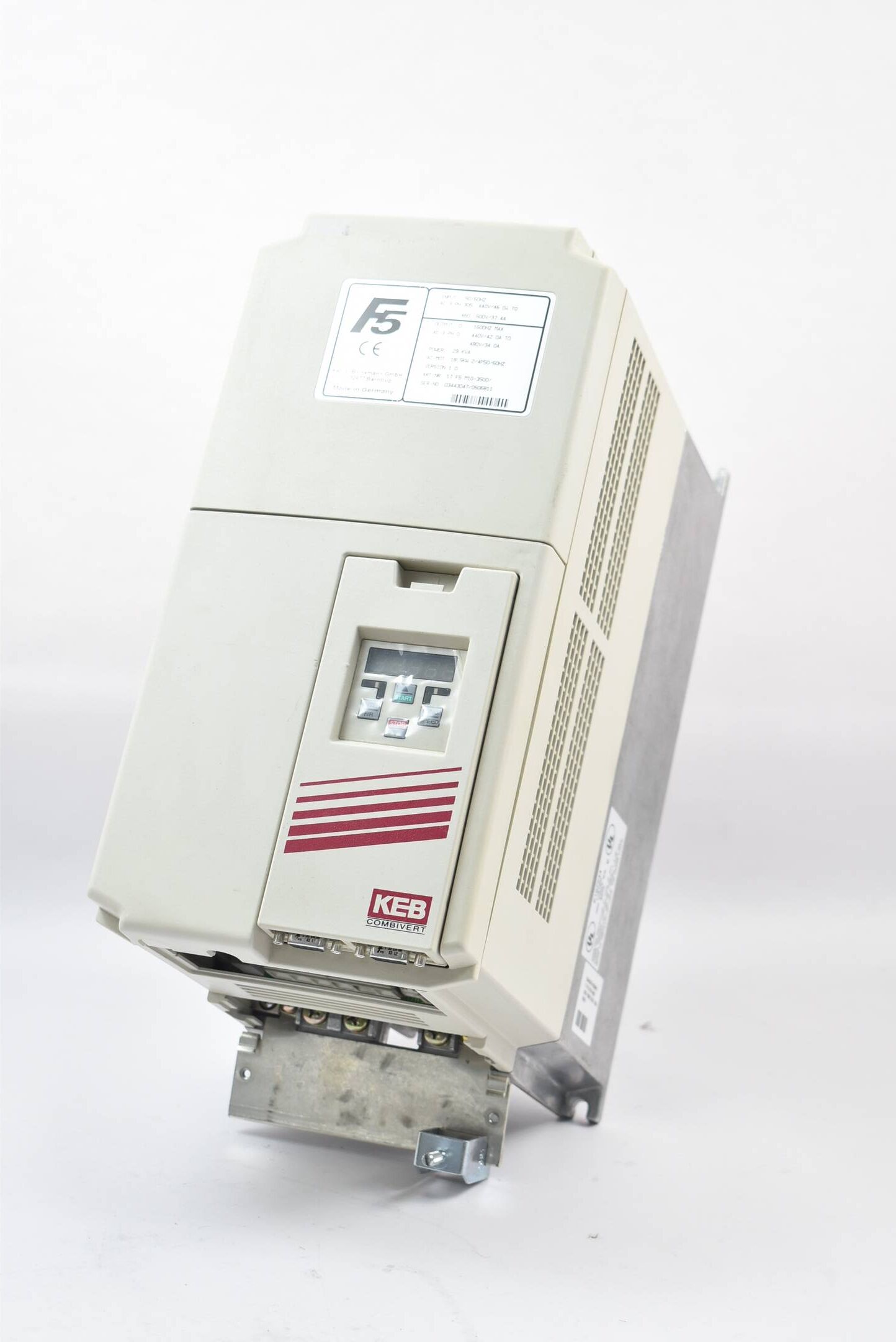 KEB combivert F5 Frequenzumrichter 17.F5.M1G-35G0 305-440V 18,5kW inkl. Keyboard