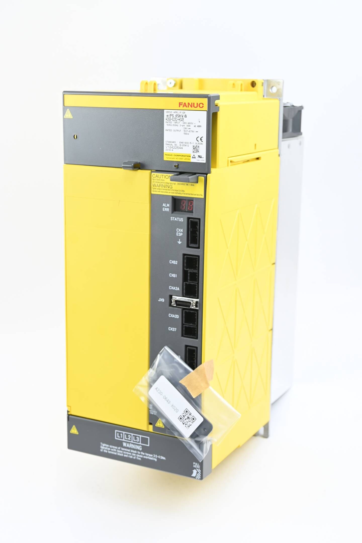 Fanuc Servo Amplifier αiPS 45HV-B A06B-6252-H045