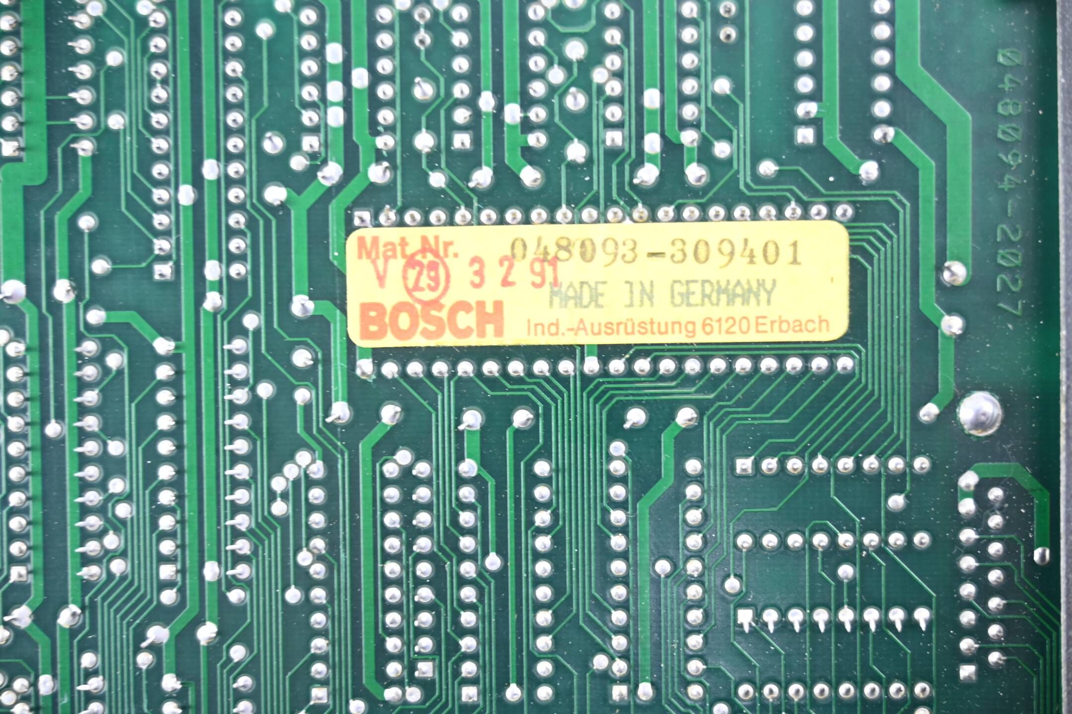 Bosch Karte AG/DZ ( 048093-309401 )