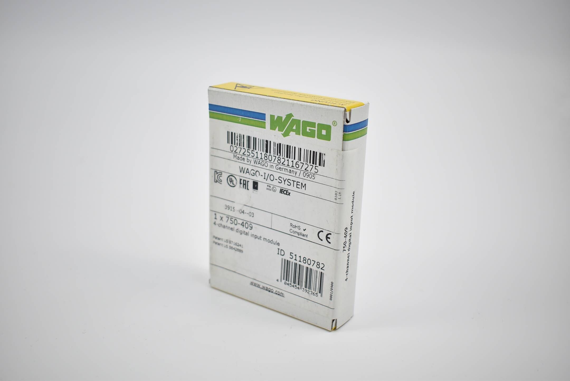 Wago 750-409 4-channel digital input module