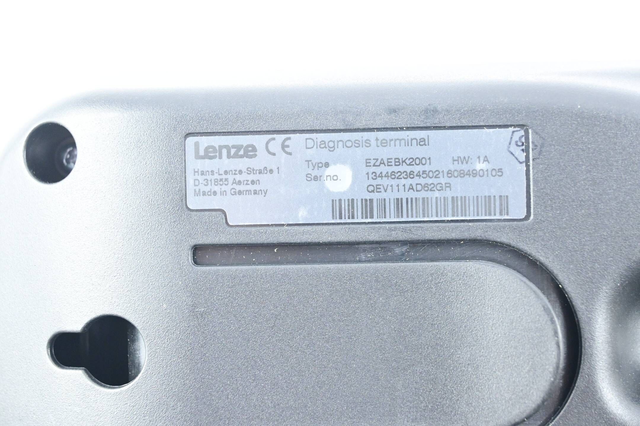 Lenze Diagnosis Terminal EZAEBK2001 ( HW: 1A )
