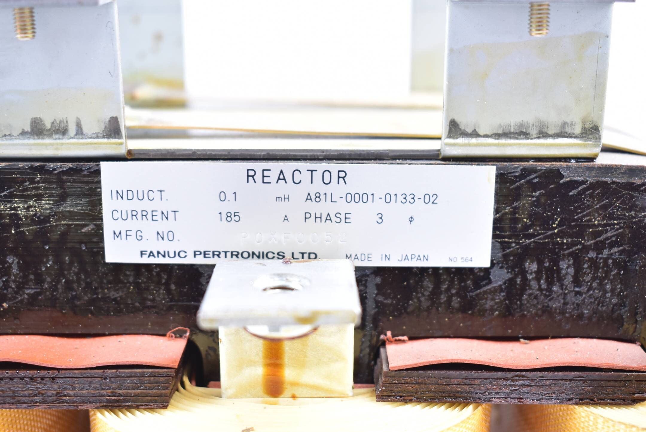 Fanuc AC Reactor 185 A  A81L-0001-0133 ( A81L-0001-0133-02 )
