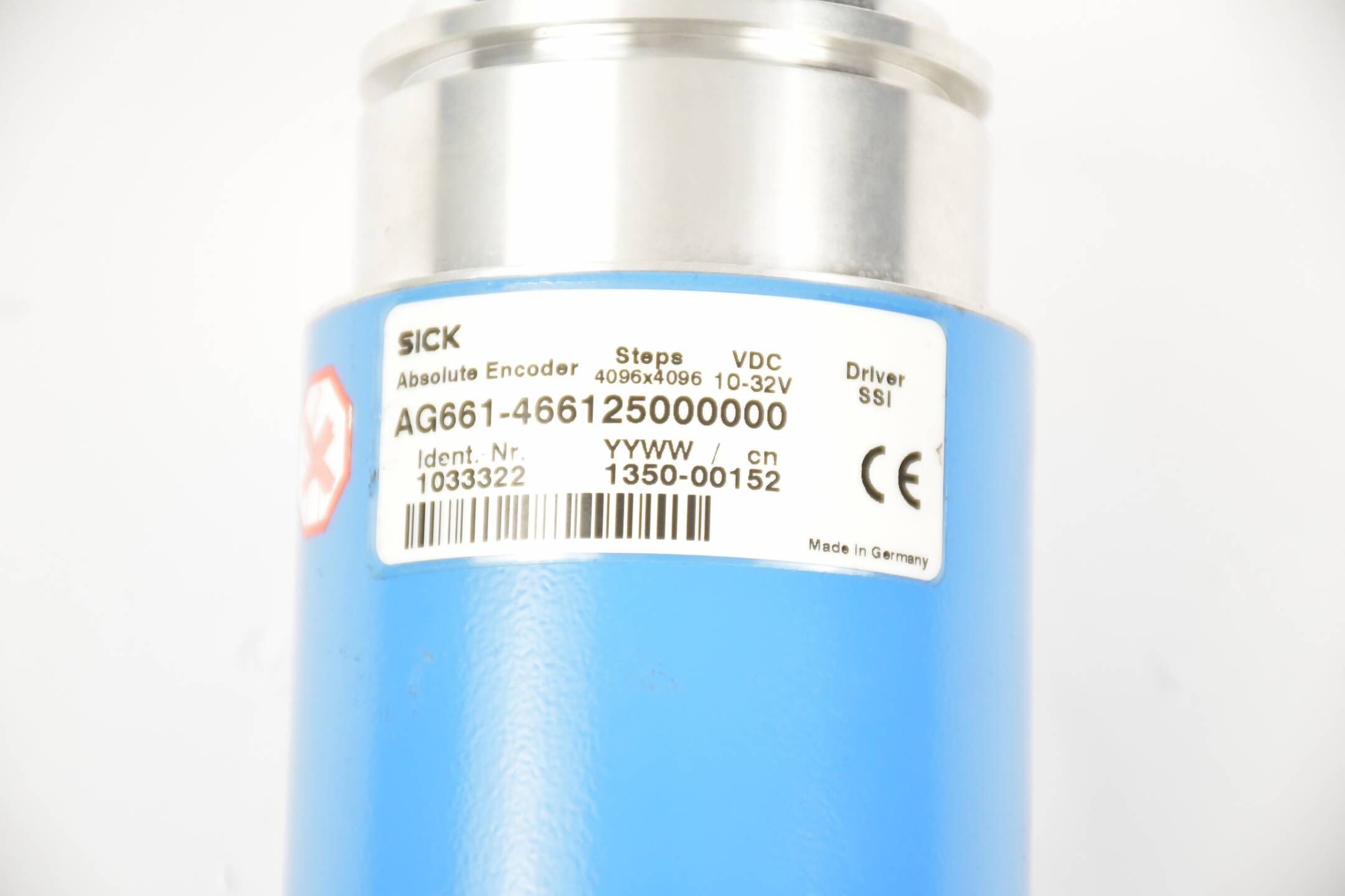 Sick Absolut Drehgeber AG661-466125000000 ( 1033322 ) ( 4096x4096 ) 