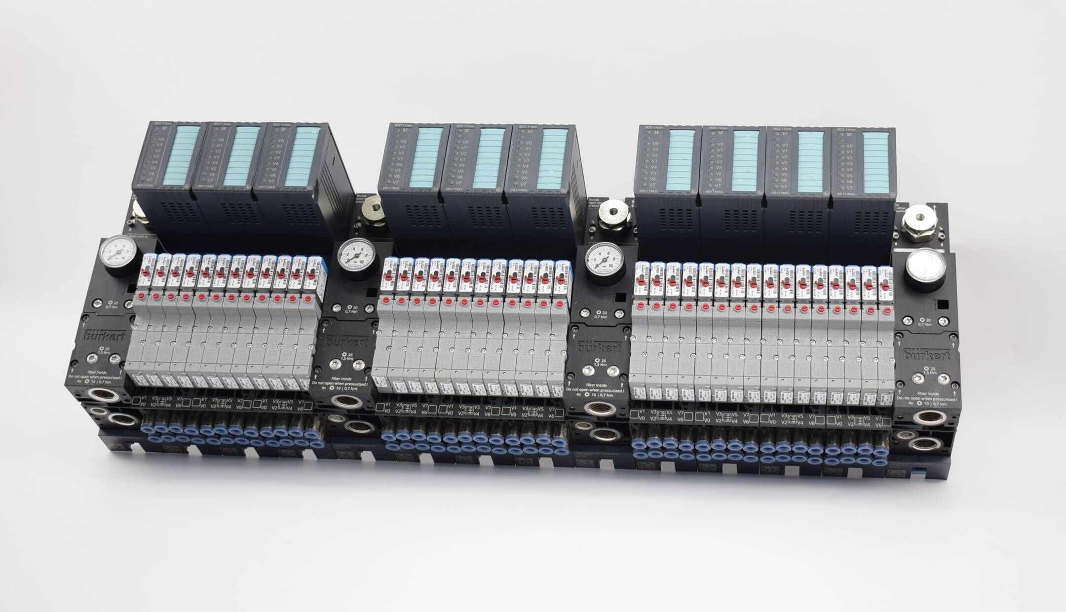 Bürket AirLINE Ex 8bar elektropneumatisches Automatisierungssystem 8650 Rev.2