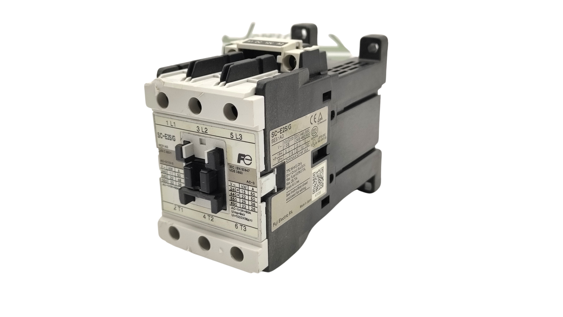 FUJI Motorenschütz SchalterSE51AG 12VDC SC-E2S/G