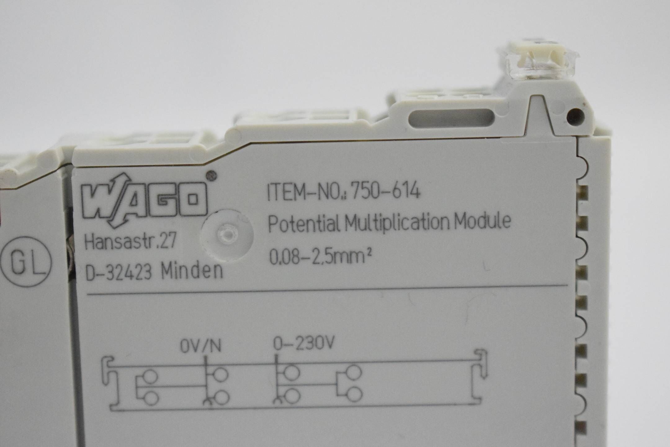 Wago Potential Multiplication Module 750-614