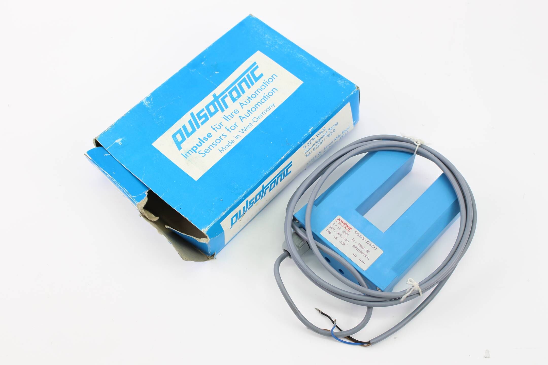 Pulsotronic Näherungsschalter 18-30VDC 200mA 9665-0400