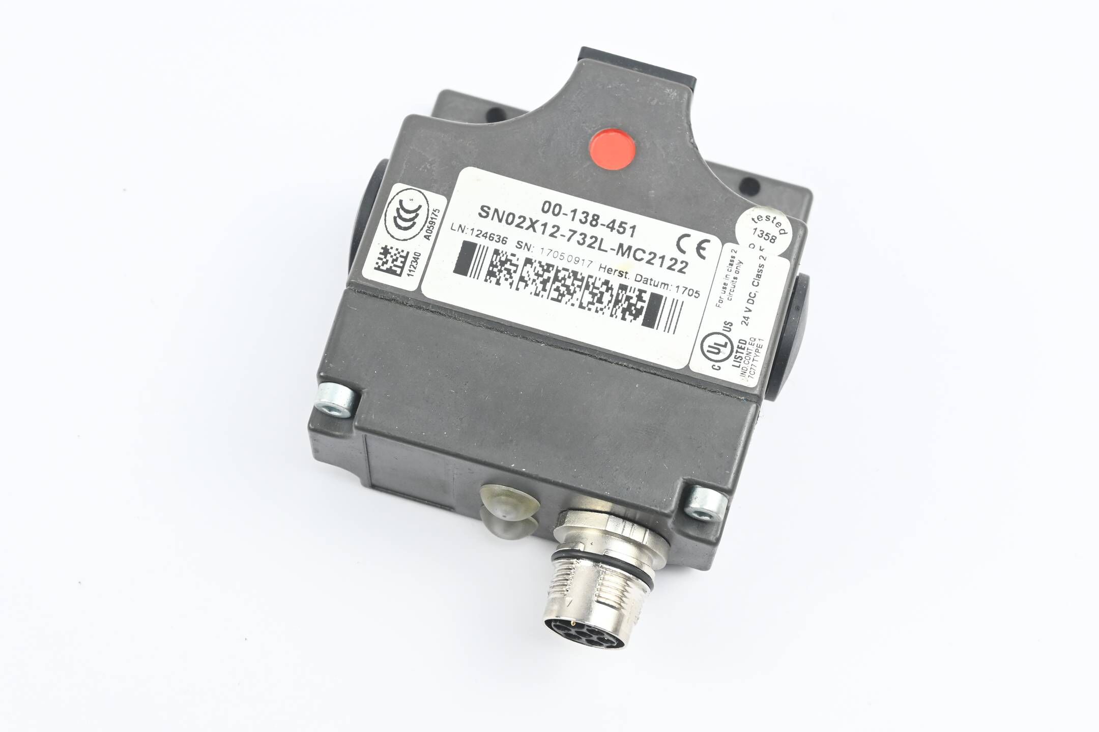 Kuka Näherungsschalter 00-138-451 ( SN02X12-732L-MC2122 )