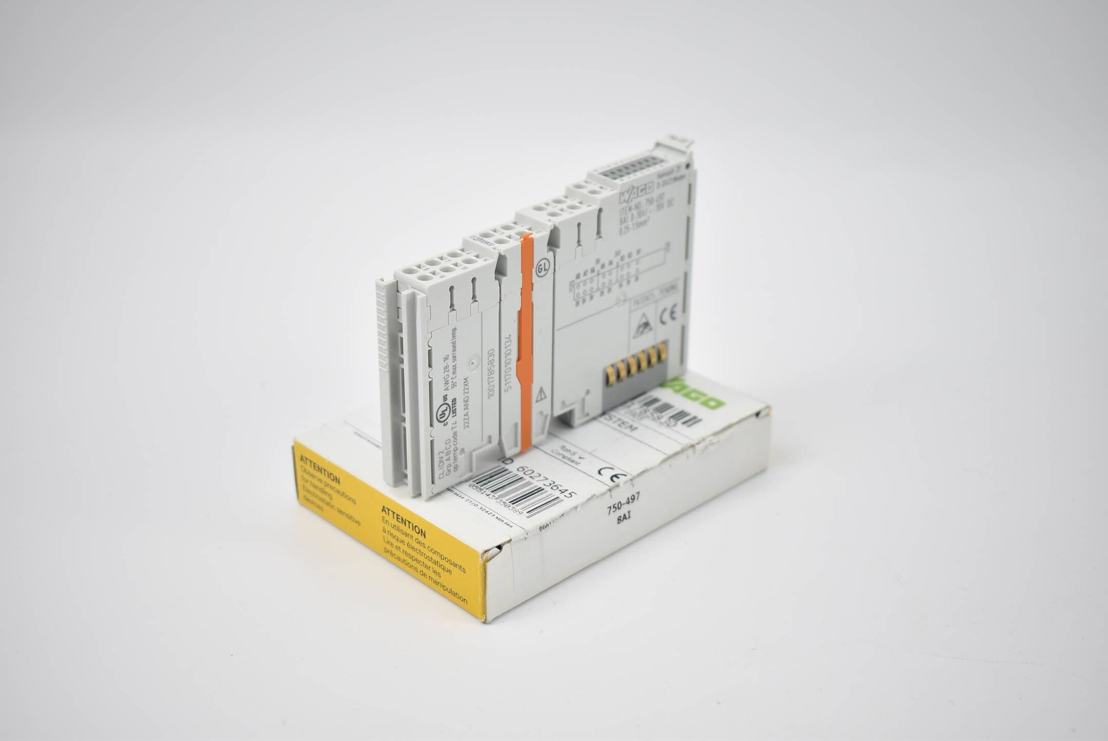 Wago 8-Kanal Analogeingang 750-497