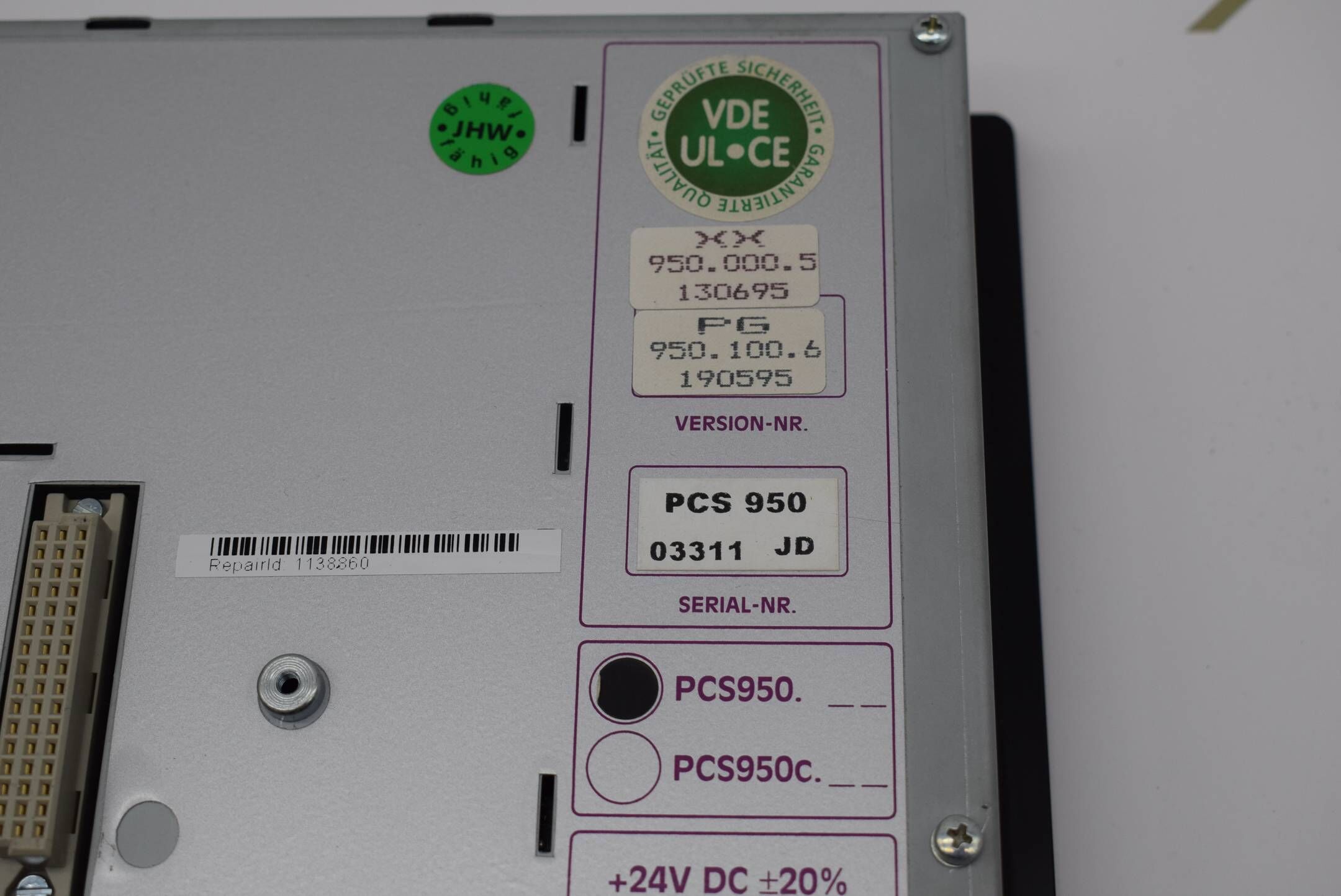 Bosch BT950.000.5 130695 PG 950.100.6 190595
